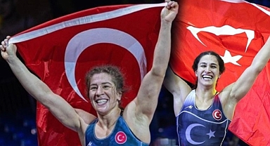 Kadın Güreşçilerden Gelen Madalya