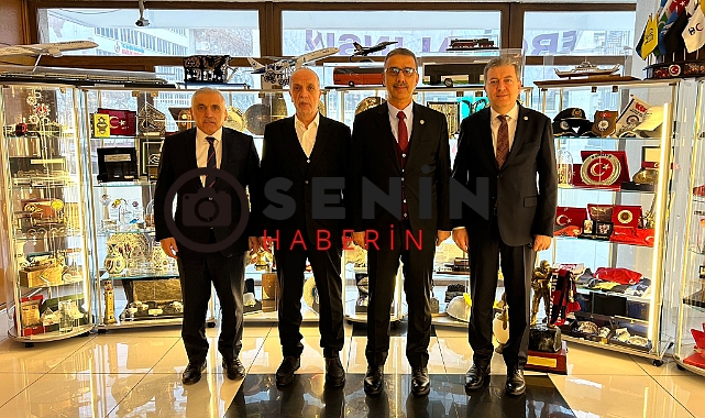Vekiller Atalayı Ziyaret Etti Hayırlı Olsun Dileklerinde Bulundu.