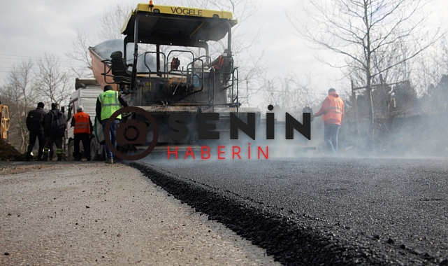Hendek İlçesinde Atılan Asfalt 100 Km Geçti