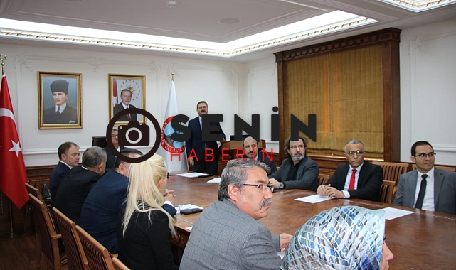Kırşehir İl İstihdam ve Mesleki Eğitim Kurulu Olağanüstü Toplantısını Gerçekleştirdi.
