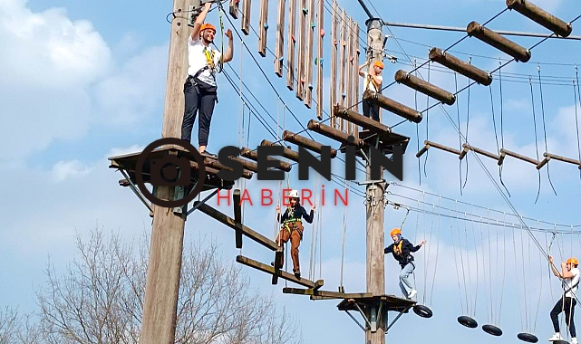 SUBÜ Ögrencileri Macera Park’ta cesaretlerini test ettiler