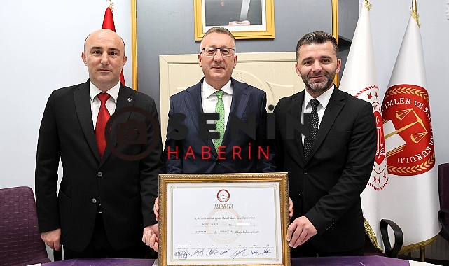 Başkan Işıksu Mazbatasını Aldı