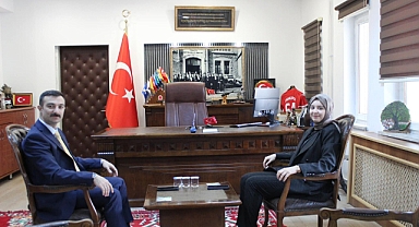 İhsangazi Kaymakamından Taraklı Kaymakam Burak Serttaş’a Ziyaret