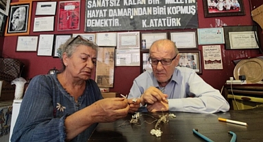 70 Yıldır Telkari Sanatını Yaşatan Çift