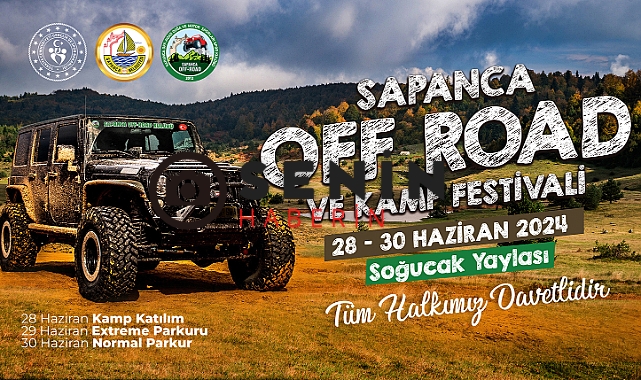 Sapanca’da Off-Road ve Kamp Festivali Başlıyor!