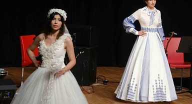 Şile Bezi kıyafetleriyle mini defile