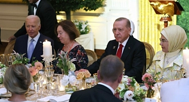 Cumhurbaşkanı Erdoğan, Biden'ın resmi davetinde yer aldı