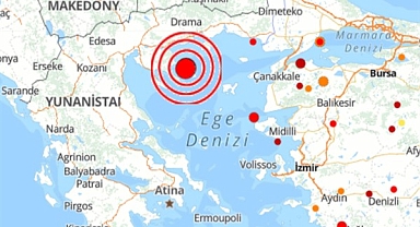 Yunanistan'da deprem