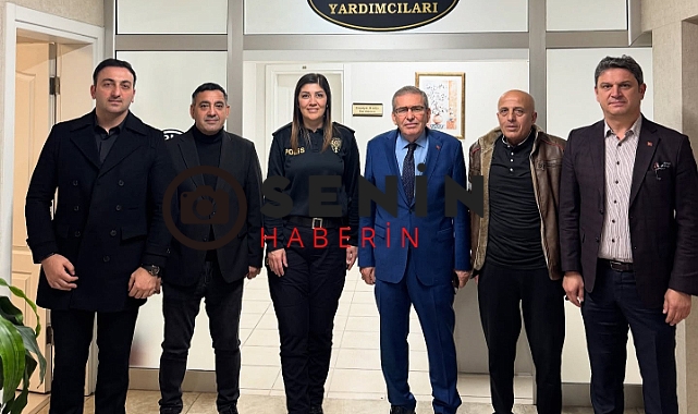 SAFK Başkanı Zımba Pamukova İlçe Emniyetini Ziyaret Etti