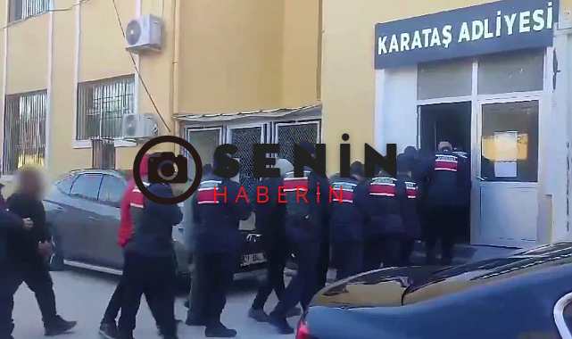 Adanada Hücre 16 Operasyonu 17 Şüpheli Yakalandı