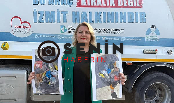 İzmit Belediye Başkanı Fatma Kaplan Çöp At İzi Kalsın Pes Diyerek Sosyal Medyada Sitem Etti