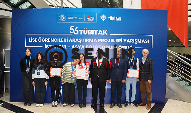 Liselilerden Tübitak'ta 4 Derece