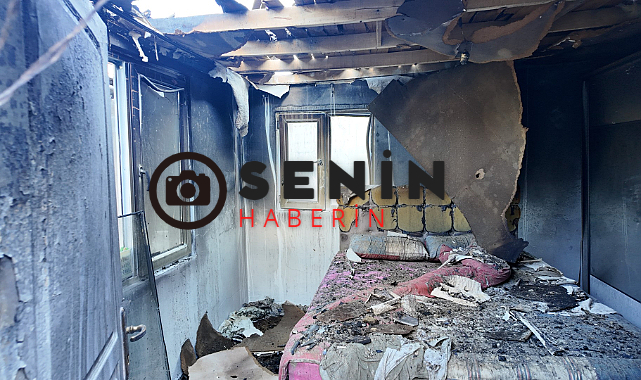 Kocaeli Büyükşehir'den evi yanan vatandaşa yardım eli