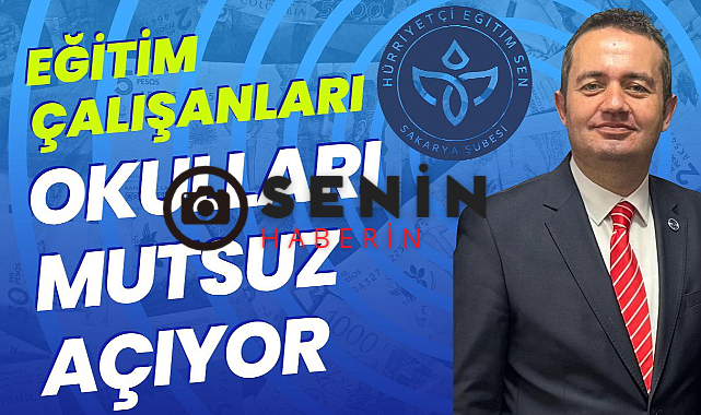 Eğitim Çalışanları Okulları Mutsuz Açıyor