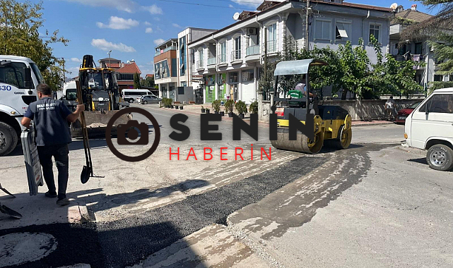 Erenlerde Alt Yapı Çalışması Biten Yerlere Asfalt