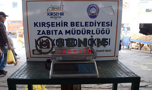 Kırşehir Belediyesi Zabıta Müdürlüğü Kilo Kontrol Noktası aktif bir şekilde çalışmaya devam ediyor.