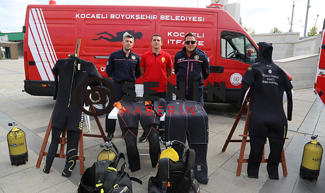 Kocaeli Büyükşehir İtfaiyesi’nin gurur günü