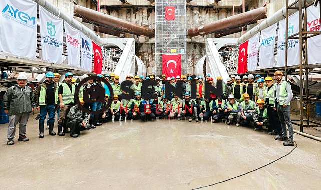 Kocaeli için tarihi gün: Dev köstebekler tünel açmaya başladı..
