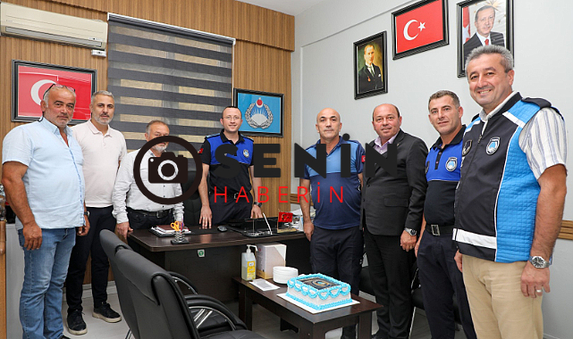 Sakarya Ferizli Belediye Başkanı Ata’dan Zabıta Teşkilatına Anlamlı Ziyaret: 199. Yıl Pasta Kesimiyle Kutlandı