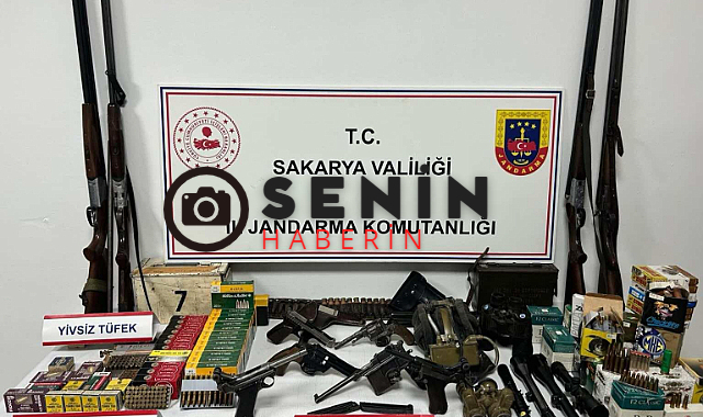 Sakarya Hendek Soguksu Mahallesinde Yapılan Operasyonda Silah Kaçakçısı Z.A Yakalandı