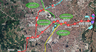 “Adapazarı-Serdivan Tramvay Hattı 2025'te Başlıyor