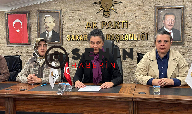 AK Parti Sakarya Kadın Kolları’ndan 25 Kasım Kadına Şiddet İle İlgili Basın Açıklaması Yaptı