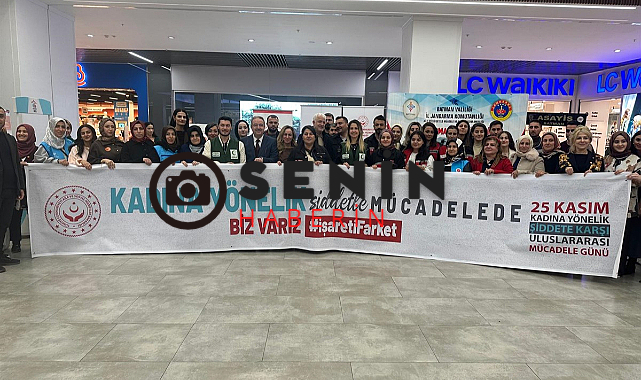 Batman’da Kadına Yönelik Şiddetle Mücadele için Geniş Katılımlı Etkinlik