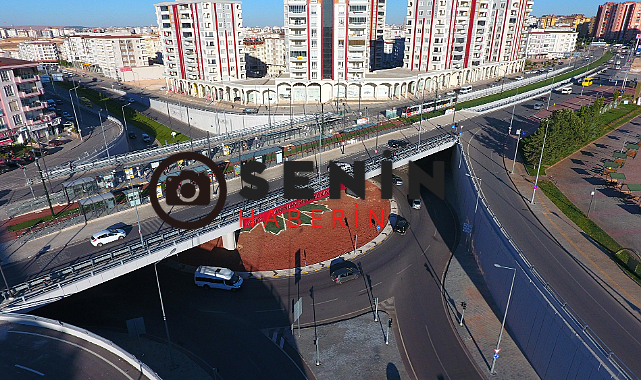 Gaziantepte Kent Trafiğini Rahatlatmak İçin Köprülü Kavşaklar Yapılıyor.