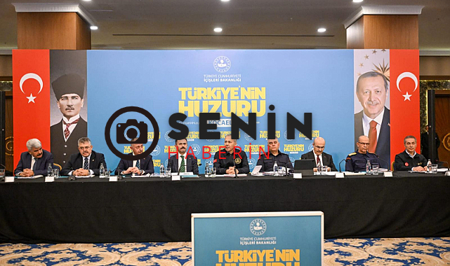 İçişleri Bakanı Ali Yerlikaya Başkanlığında “Türkiye’nin Huzuru Toplantısı” Kocaeli’de Gerçekleştirildi