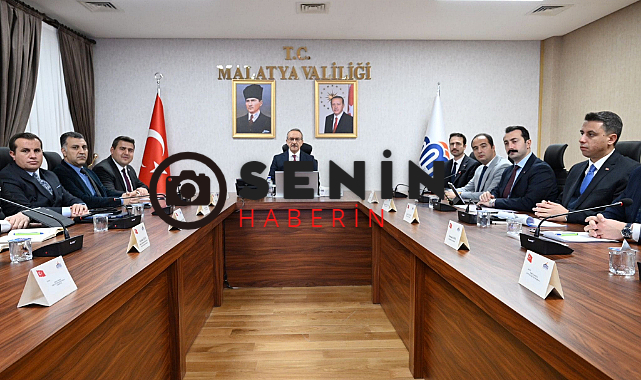 Malatya Valisi “Okul İnşaatları İstişare Toplantısı” Yaptı