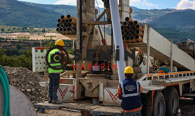 Geyve Doğantepe’ye 132 metre derinlikten kaliteli içme suyu