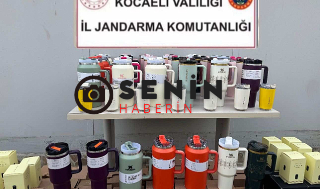 Kocaelide Marka İhlali Yapanlar Jandarmanın çalışmaları ile yakalandı