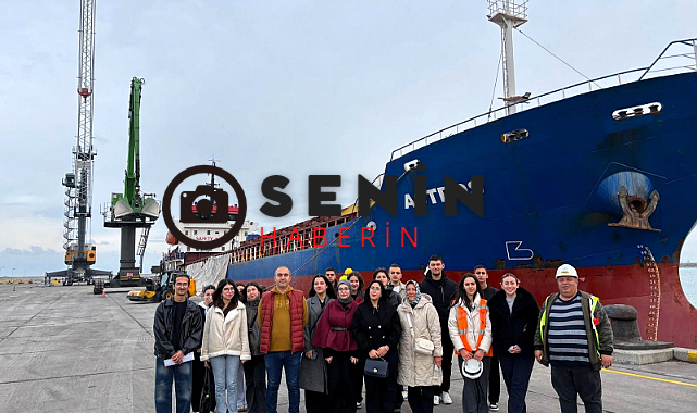 Liman operasyonlarını yerinde gözlemlediler