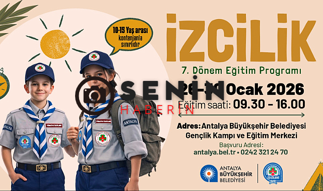 Büyükşehir'in 7. dönem izcilik eğitimleri başlıyor