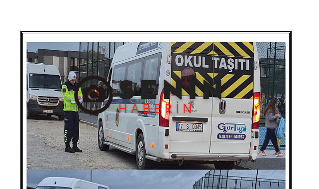 Çanakkele Jandarma Okul servislerini Denetledi
