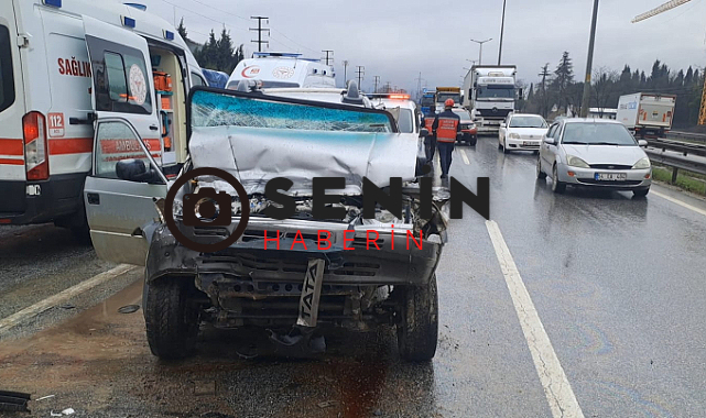 D-650 Karayolu’nda Feci Kaza: Kamyonet tır a Arkadan Çarptı, 2 Kişi Ağır Yaralandı