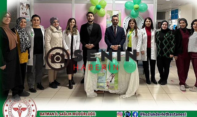 Kozluk'ta Serviks Kanseri Farkındalık Etkinliği Düzenlendi