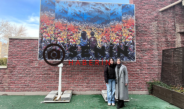 Rabia Hazar’ın “Savaşın Çocukları” adlı çalışması Avlu Sanatta Yerini Aldı.