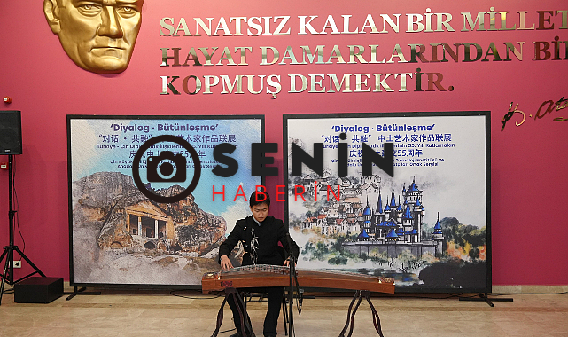 Sanatın Evrenler Dili Eskişehir'de Türkiye ve Çin'i Buluşturdu.