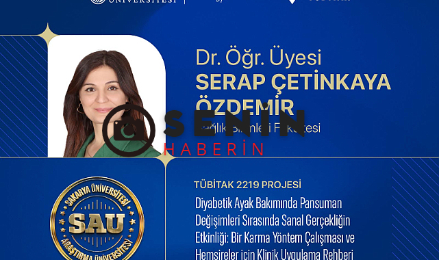 Diyabetik Ayak Bakımında Sanal Gerçeklik Projesine TÜBİTAK 2219 Desteği