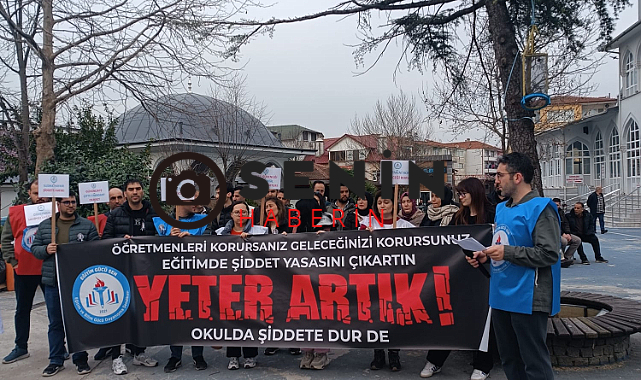 Akyazılı Eğitim Gücü Sen Öğretmenleri Eğitim Şiddet Yasası İçin Sahadaydı.