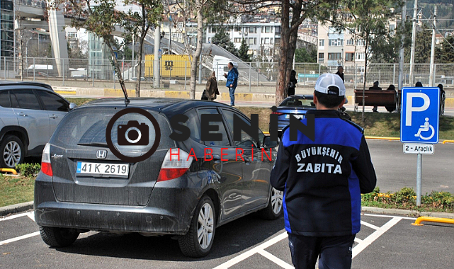 Büyükşehir Zabıtası’ndan çift taraflı parka müdahale