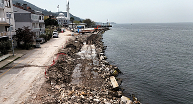 Dalgı kırıcı set, Ulaşlı’da deniz taşkınlarına ‘dur’ diyecek