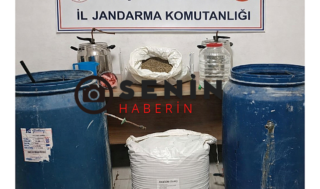 Kırşehirde Kaçak İçki İmalatı Yapan Vatandaş Yakalandı.