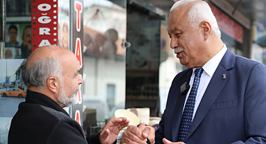 SESOB Başkan Adayı Muzaffer Kabacan Sakaryalı Esnafa Hayırlı Bereketli Hafta Diledi.