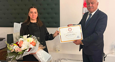 Başkan Kabacan mazbatasını aldı