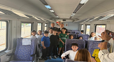 Batman Garı’nda Öğrencilere Demiryolu Emniyeti Eğitimi
