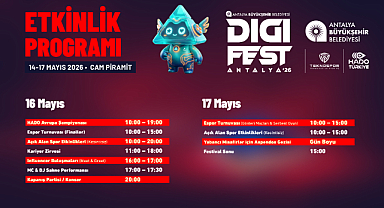 Dijital dünyanın kalbi Antalya'da atacak