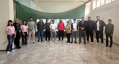 Geleneksel okçuluk projesi ilk etkinlikle başladı