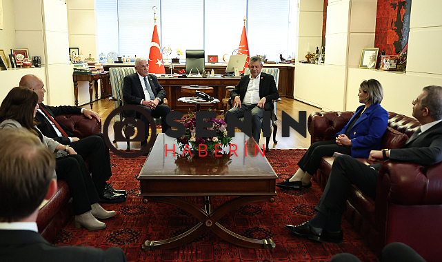 İYİ Parti Genel Başkanı Müsavat Dervişoğlu, Cumhuriyet Halk Partisine Destek Ziyareti Yaptı